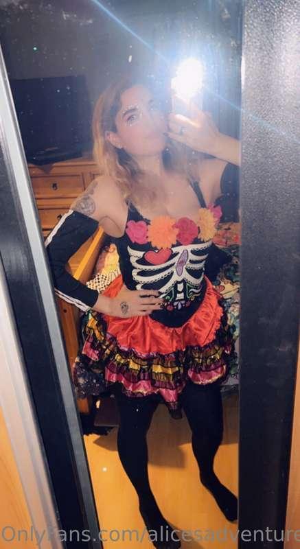 Had a my birthday/ Halloween/ dia de los muertos party last ..