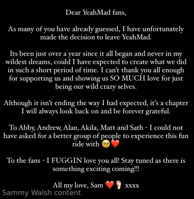 I know most of you are here from finding me on YeahMad, so I..