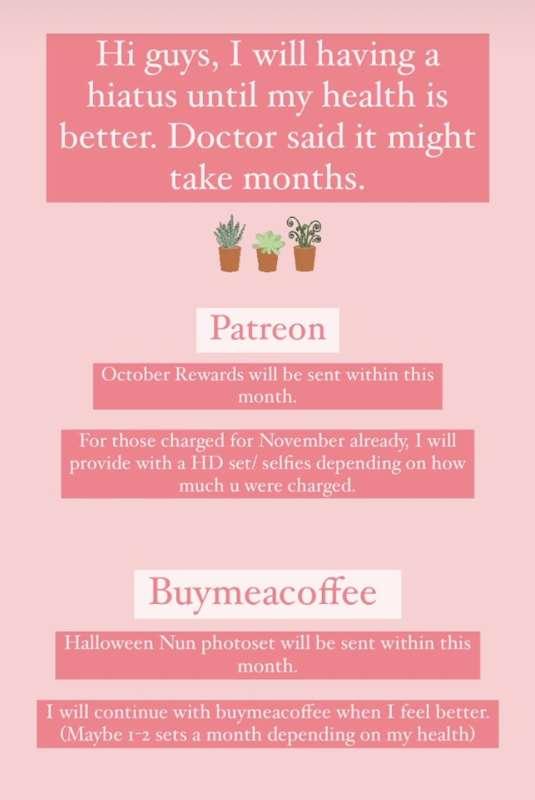 Updates on Hiatus💗
