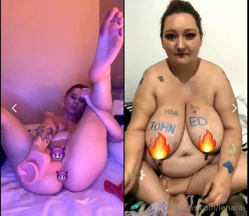Have you seen this live stream? Fucking and deepthroating my..