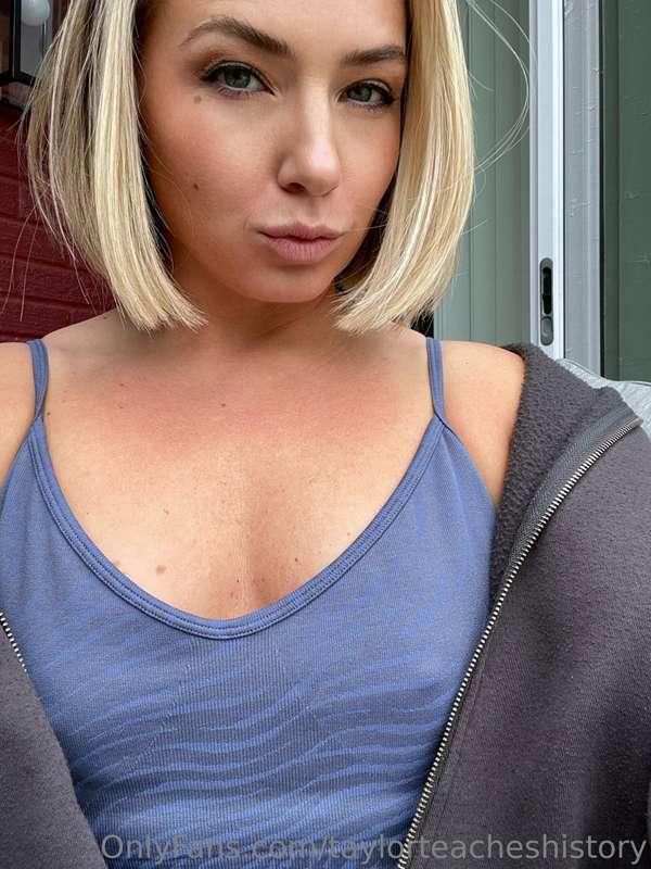 Sometimes you just have to take a selfie in the morning sun ..