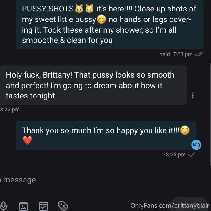 My pussy shots have been released!!!! Check your messages🥰 i..