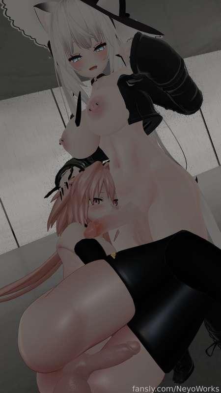 My servant is always so helpful when it comes to swallowing my hot cum~

#fyp #vrchat #futanari #femboy #astolfo #fate