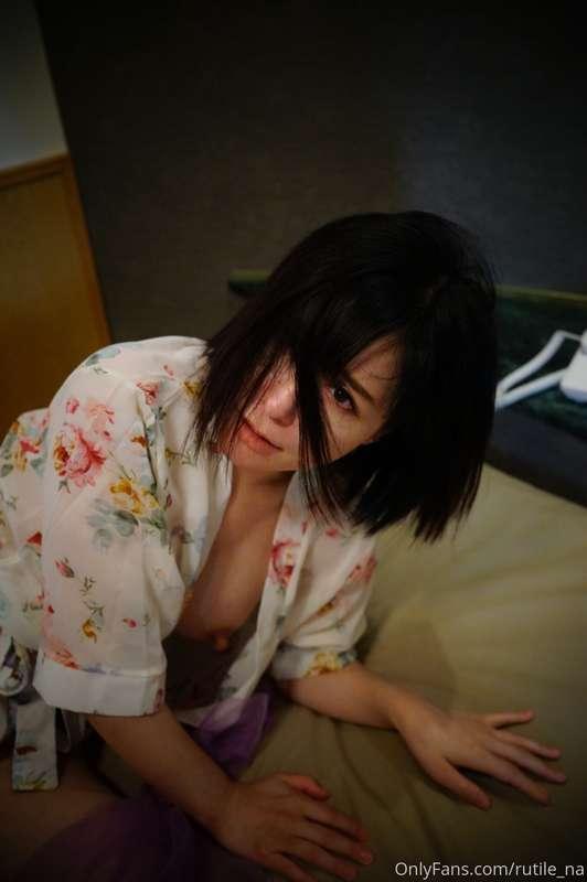 シースルーのパジャマのような服です☺️