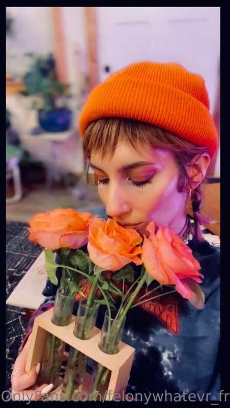 Fresh flowers will always make me smile. I use to go out in ..