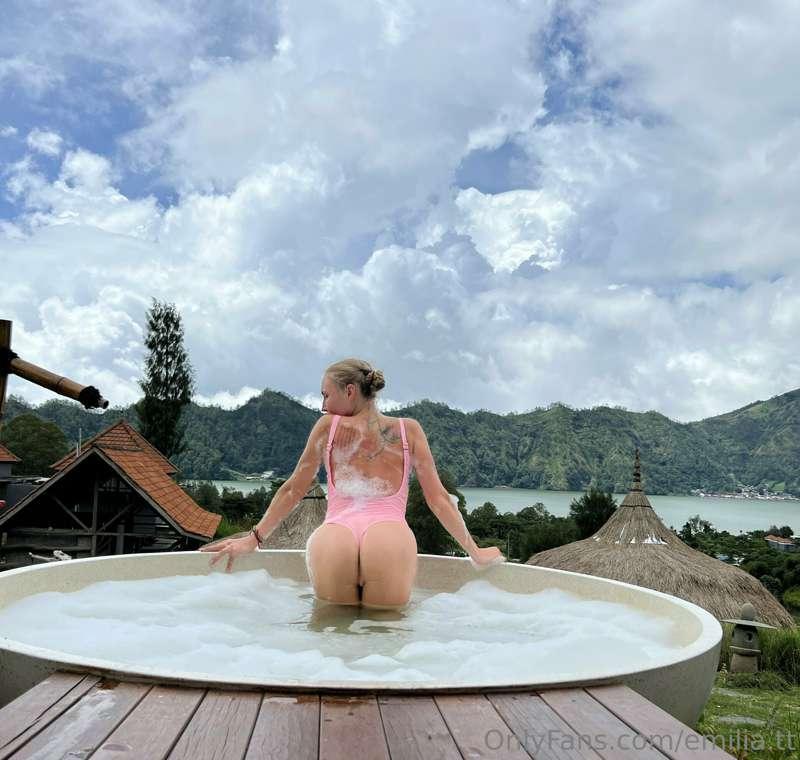 To get a good tan, I'll probably have to take my clothes off..