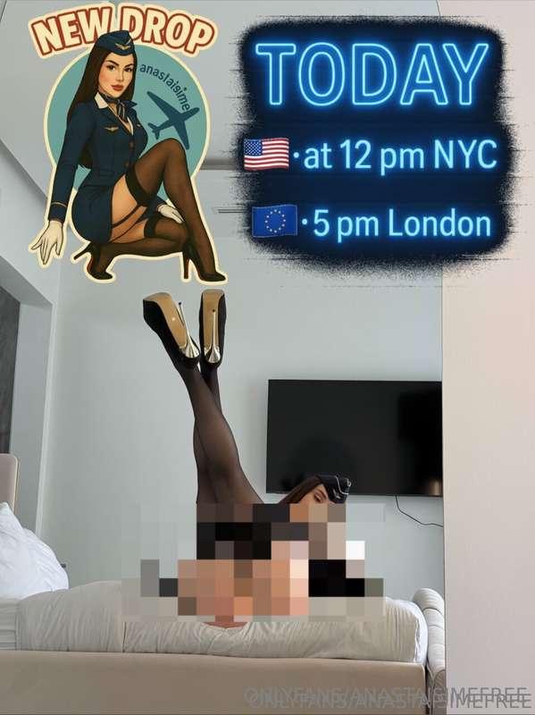 ✈️ Fasten your seatbelts -today at 12 PM New York / 5 PM Lon..
