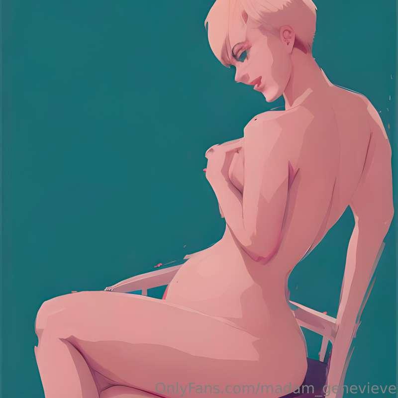 Lensa AI drew me naked 👀