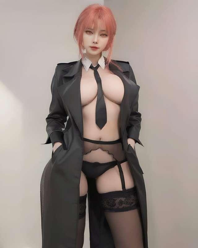 Garterbelt makima ~ <3