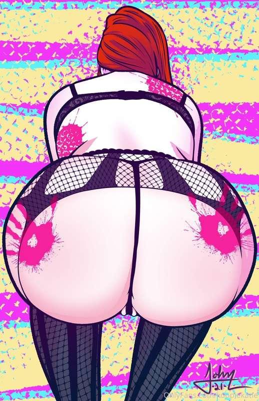 My wonderful art friend drew my ass again! 👀👀 You guys shoul..
