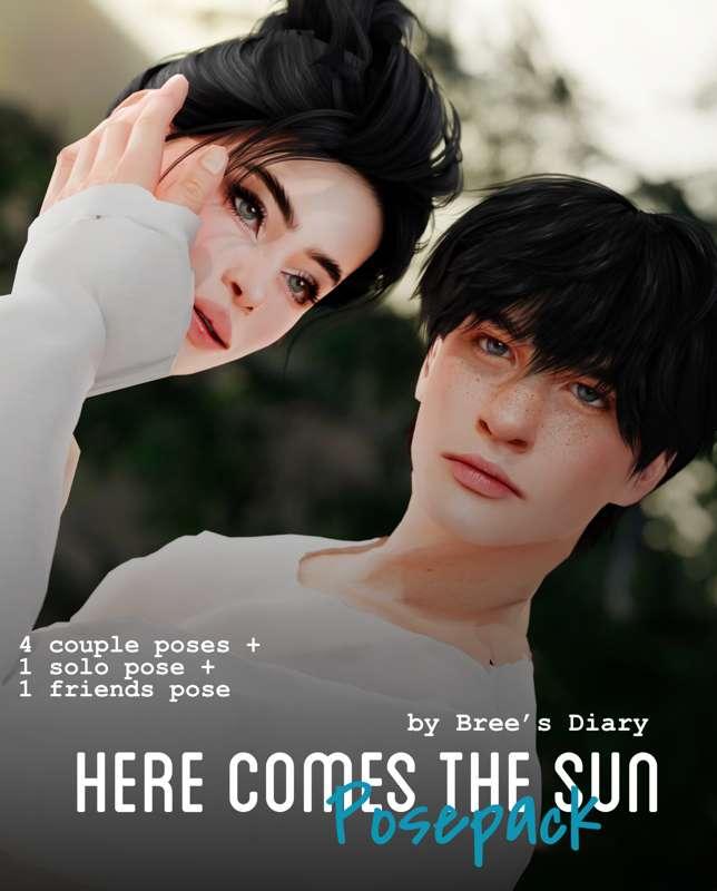 [BD] Here Comes The Sun (FREE Posepack)