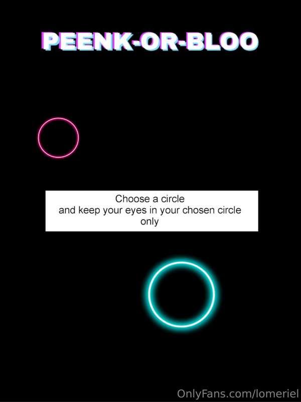 PEENK-OR-BLOO 6Rules:No Second ChancesYou must pick PINK or ..