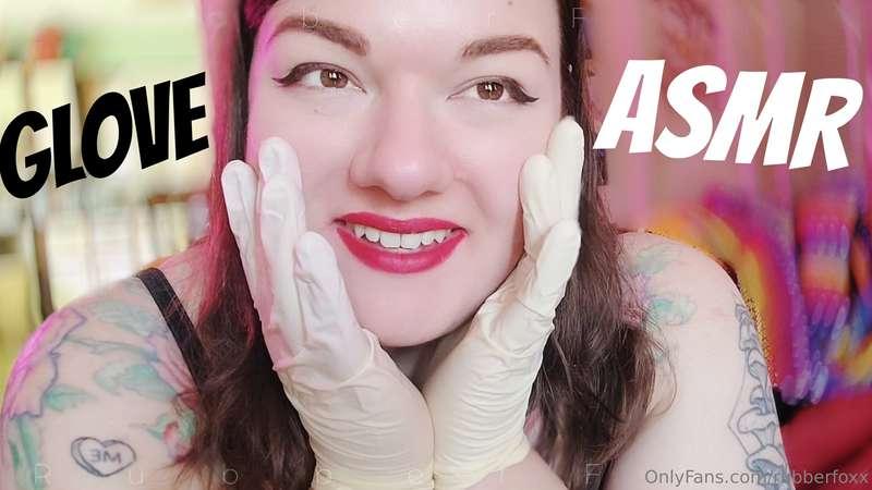 CUSTOM VIDEO Latex Gloves ASMRSoft crinkling, whispering, go..