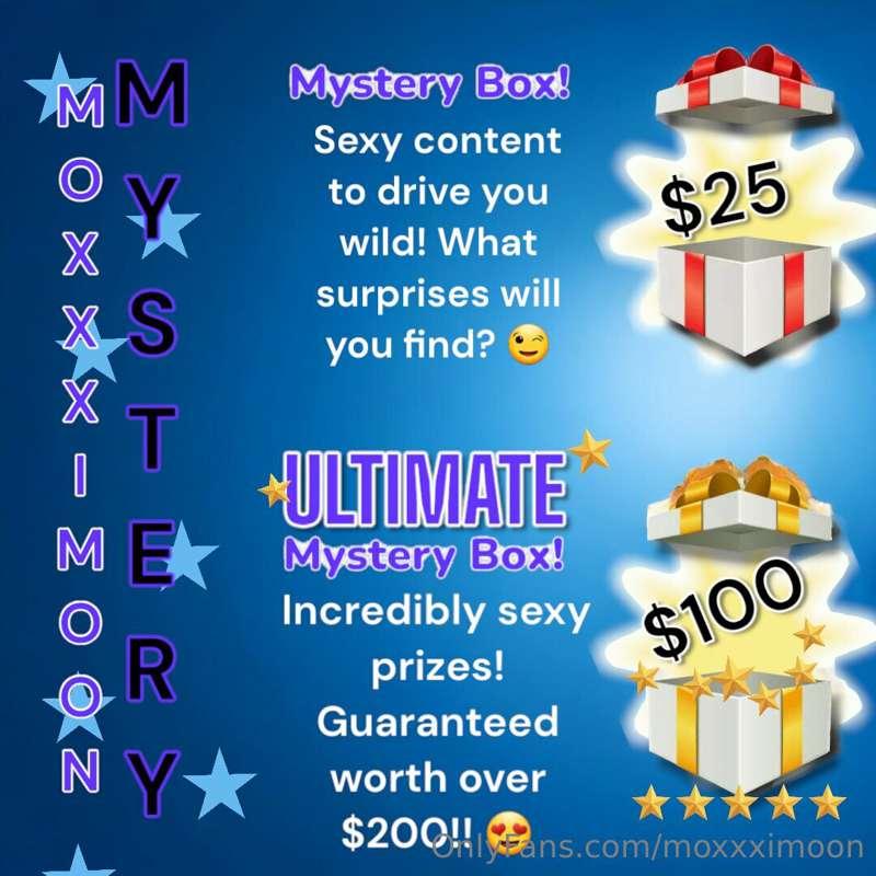 TIP the post to get the MYSTERY BOX 💦😋

What will you find i..