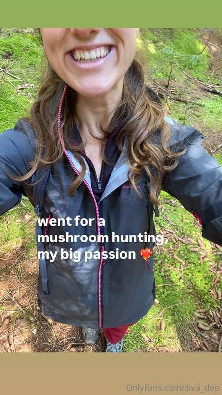 Leavin my mushroom hunt adventures in the feed 😁