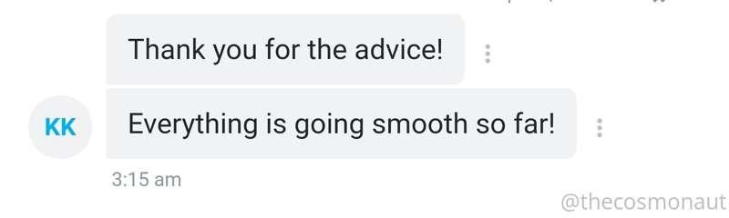 Dating Advice | Fan Successes 

Love getting this feedback! ..