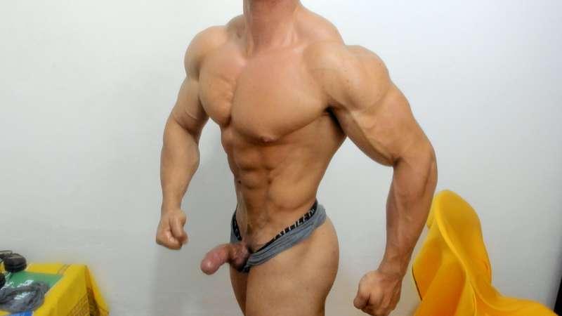 Side Chest with Side Cock!! Close to a god Perfection.