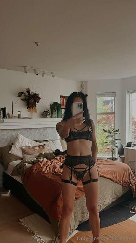 What a busy week 😮‍💨 TGIF. Better with or without lingerie?