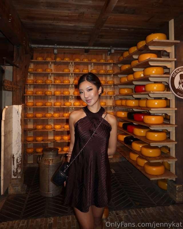 Surrounded by all this cheese, but the only snack worth tast..