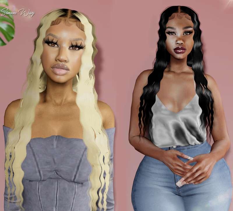 Simone Wavy hair