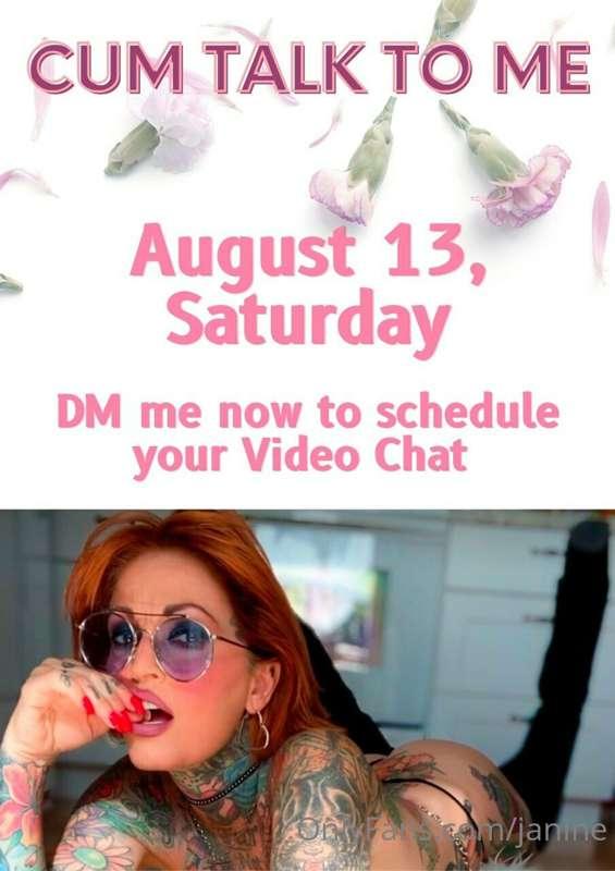 Reserve your slot now and let's get naughty together.