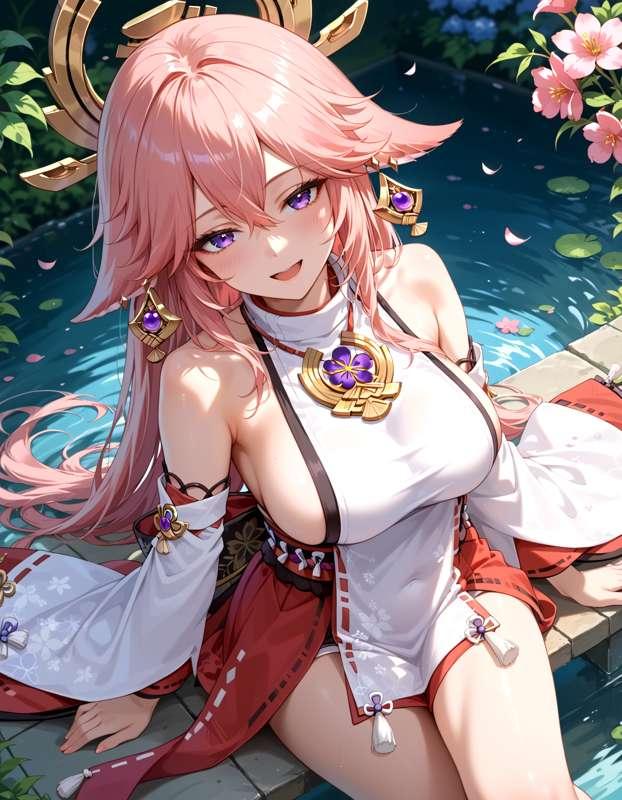 Yae Miko / nsfw