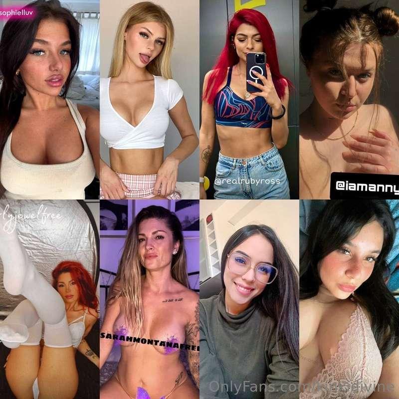 ## THIS HOTTIES ARE WAITING FOR U ❤️‍🔥💋

💥😈@sophielluv😈💥
😏🟢@..