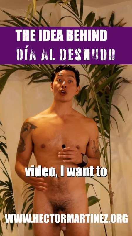 The idea behind Día al Desnudo