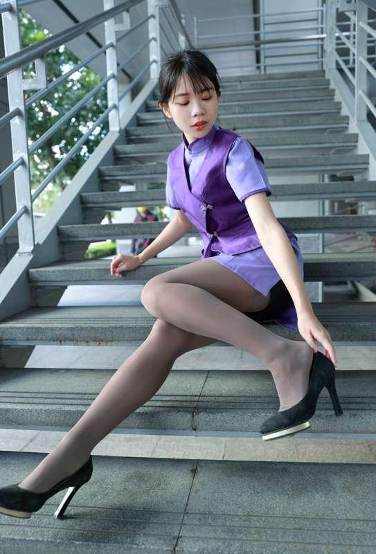 Kitty-Female flight attendant-vol.3