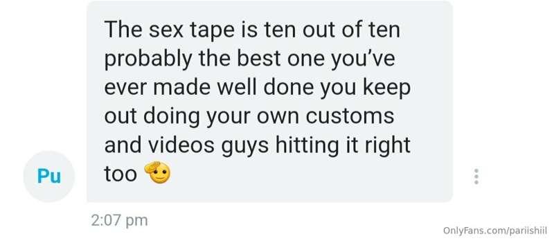 Feedback from my brand new video sent to your inbox 😈
