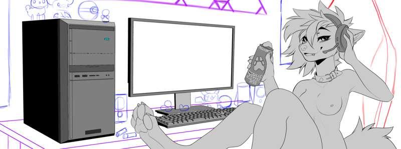 Mouse mat update! (Nsfw version)
