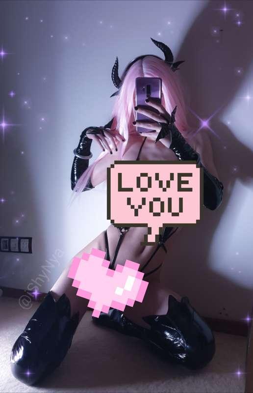 Thank you all so much for helping me buy costumes!
This is costume number 1. I really like the image of the demoness and after a while I will make a full-fledged photoshoot in this outfit: 3

All those who helped me, regardless of the amount, get access to early photos in this costume (there will be new other photos in a full photo shoot) (if you did not get access, please write to me and I will add you to the list)
i also added free access for "Generous soul and faithful admirer iShyNya ( ˘⌣˘)♡(˘⌣˘ )" tier as your support cannot be overestimated

If you didn't help me before, you can do it now by purchasing access to these photos and videos.


And now more about the costume.
This is the most beautiful costume I have ever had, but unfortunately many parts arrived broken and I have already repaired some of them. besides, in the first photo in the photoset you can see that the bra of this costume is too large, because of which I will alter the bra and some other straps. most often, almost all the costumes I additionally remake to fit my parameters. the material resembles rubber and on the inside it is a fabric, someday I will definitely be able to buy myself a latex suit and not rubber. hehe

 #skinny #cute #small #gamergirl #egirl #teen #smalltits #neonhair #goth #alt #cosplay 