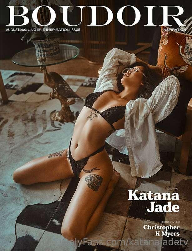 On the cover of this month’s Boudoir Magazine. Check my IG s..