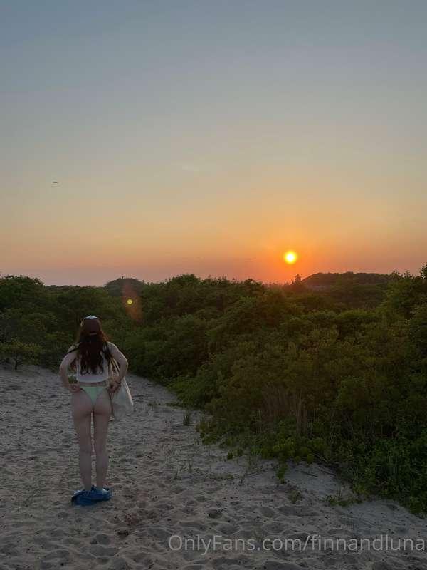 If you want to see me fuck on this public beach right here, ..