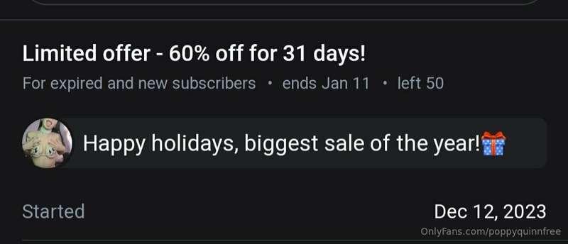 My VIP page is 60% off right now, cheapest the site will let..