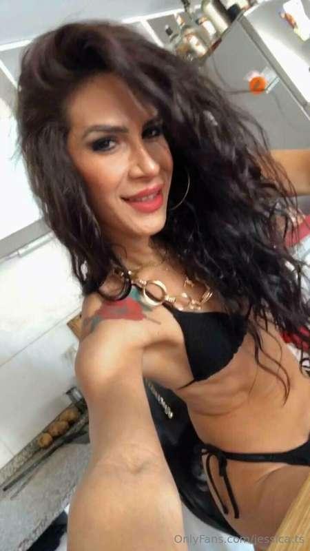 Dressed in my swimsuit, it's time for some poolside relaxati..