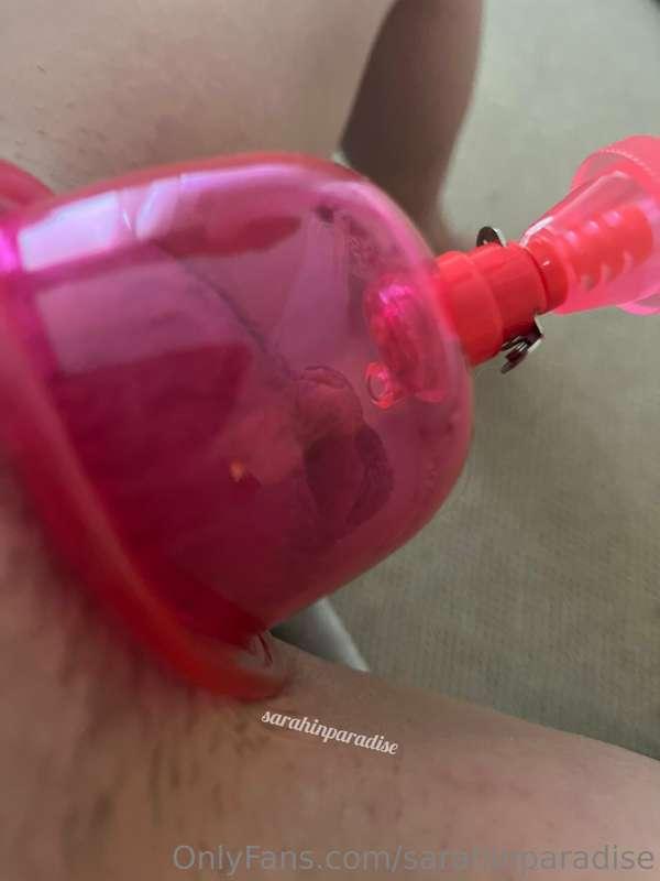 So I recently tried out my pussy pump which has been hiding ..