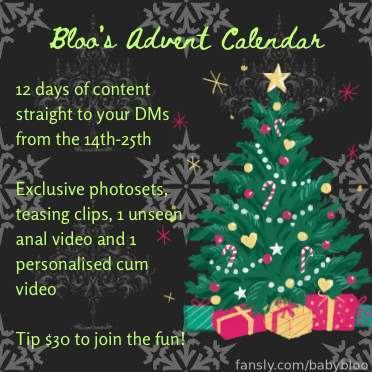 I thought I'd add some festive fun to the season with this 12 days of christmas advent calendar! 🎁 Tip $30 on this post or in my DMS quoting 'advent'. You'll receive daily content from the 14th. Let me know what your name is for your personalised video, or I can use your username! Can't wait to share the festive season with you 🥹🖤