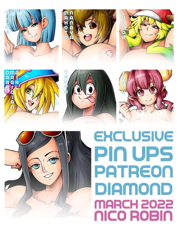 NICO ROBIN EXCLUSIVE MARCH 2022 DIAMOND PICTURE