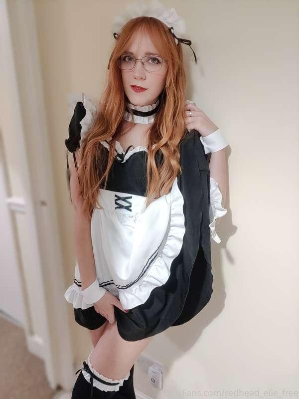 Naughty maid at your service!