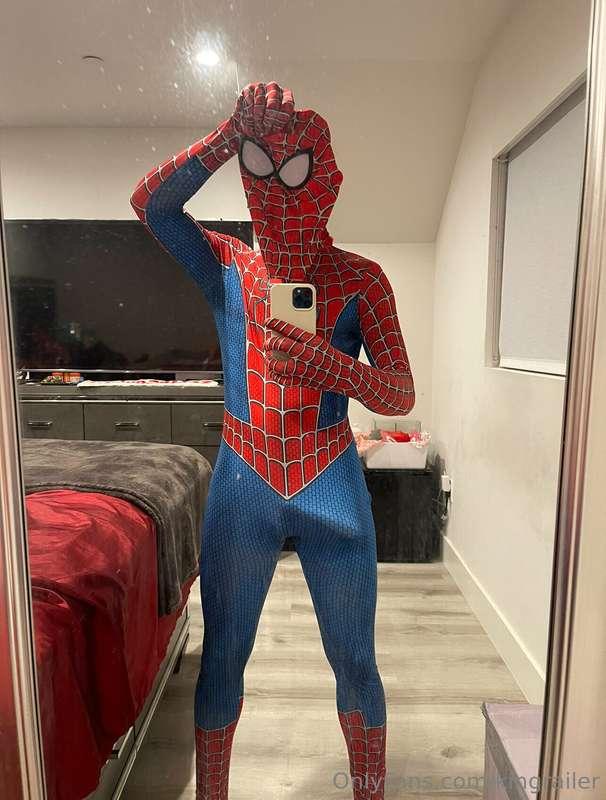 Wanna watch spidey shoot some webs 🕸️ 💦 🍆