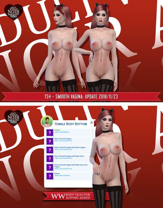 TS4 - Smooth Vagina: Update 2018/11/23 [Early Access]