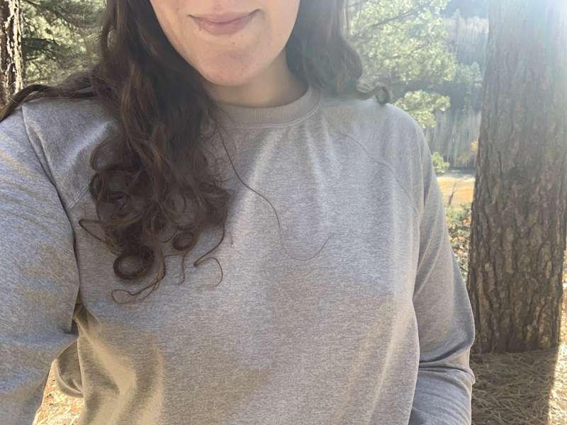 you can see some fall colors behind me! :) 