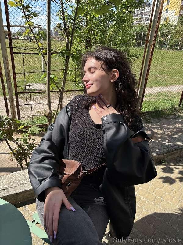 Today I let the sun touch my face and took my time… Sometime..