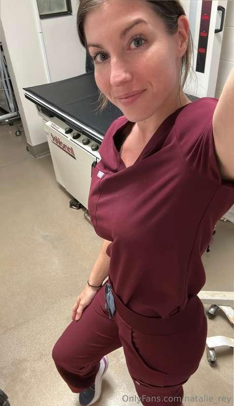 Snuck a work selfie 🤫