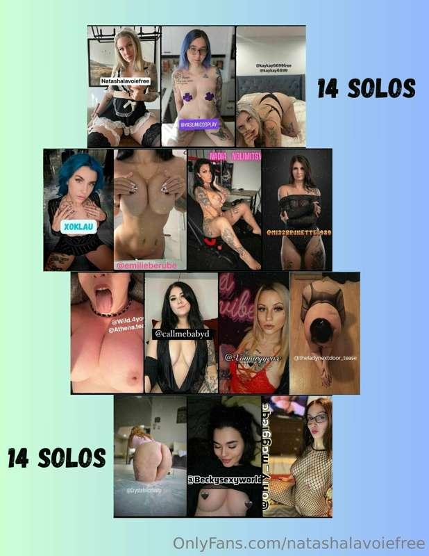 ***14 vidéos solos jamais vues***
Je sais à quel point tu ad..