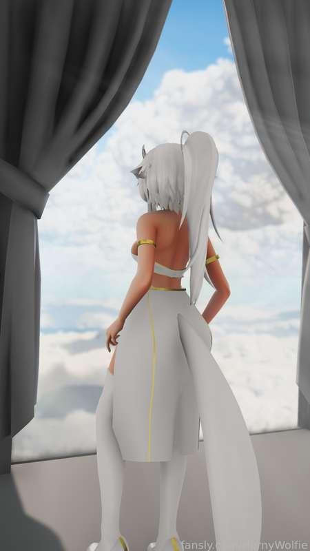 Worship me~  hope you love my goddess look~ 😇