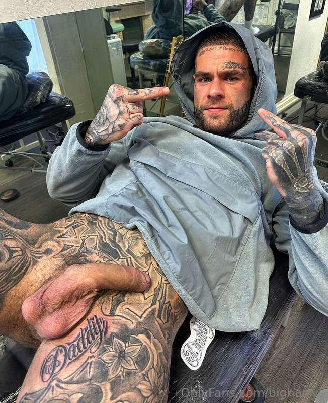 Who likes my new ink🤪 DADDY😈
