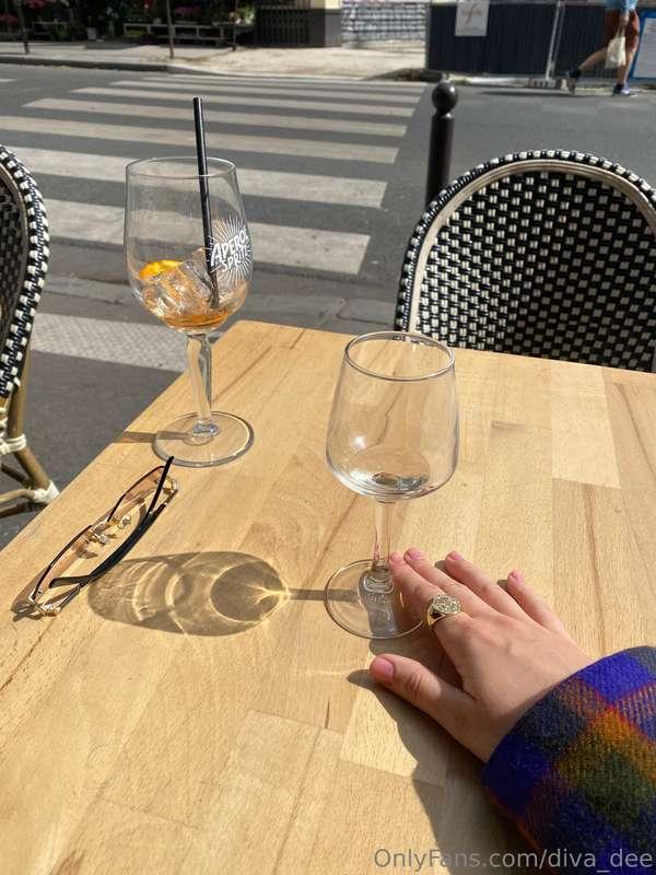 Also, it’s 1pm and I had a little wine date with a guy. He w..