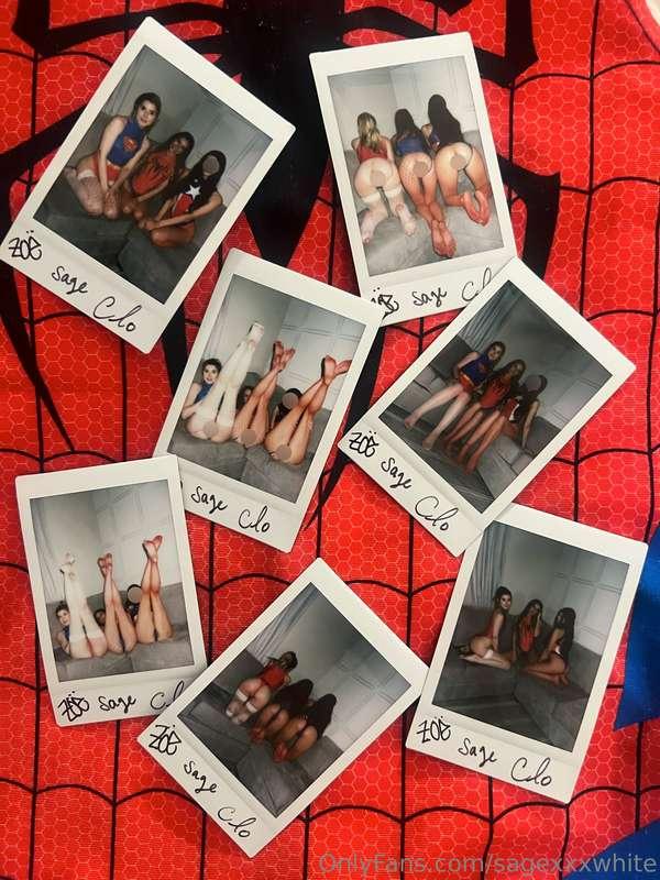 💙 LIMITED EDITION ~ GGG SPIDERMAN SIGNED POLAROIDS ❤️ Messag..